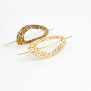 Boucles d'oreille Altaïs - collection Boîte à bijoux - De l'or dans les mains
